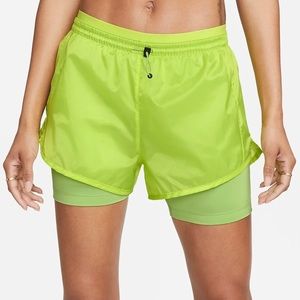 Nike Green Running Shorts